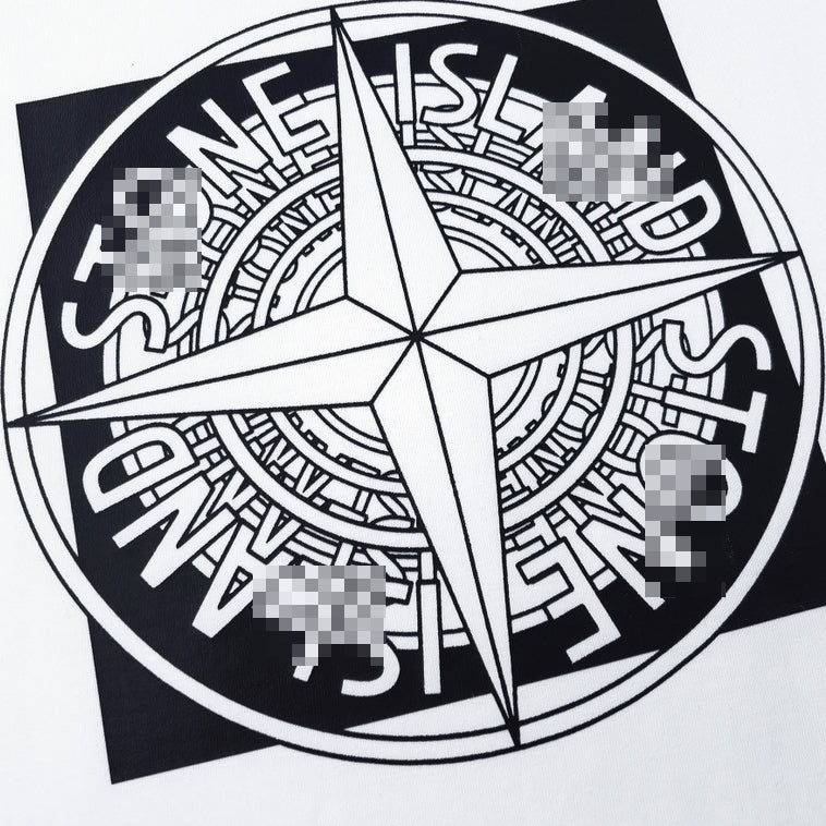 ST0NE lSLAND Pure Cotton T-Shirt #17