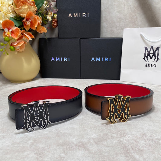 AMIRI Embossed Belt – Buckle #10