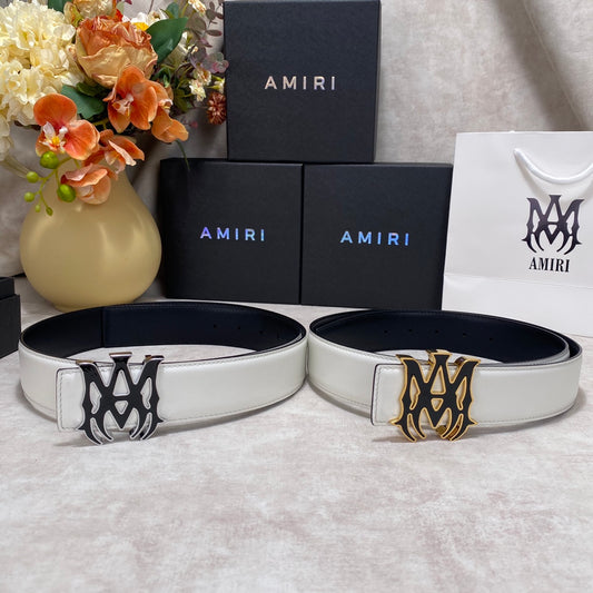 AMIRI Embossed Belt – Buckle #12