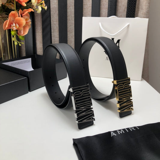 AMIRI Embossed Belt – Buckle #18