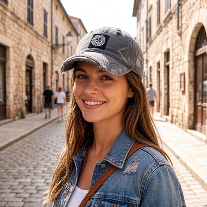 Stone Island Badge Unisex Baseball Cap #10
