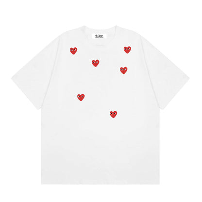 Play Classic Red Heart T-Shirt#44