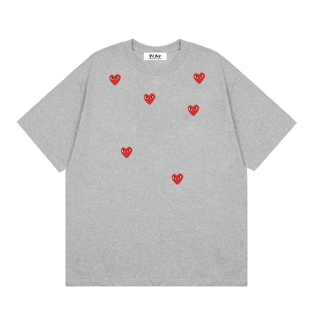 Play Classic Red Heart T-Shirt#44