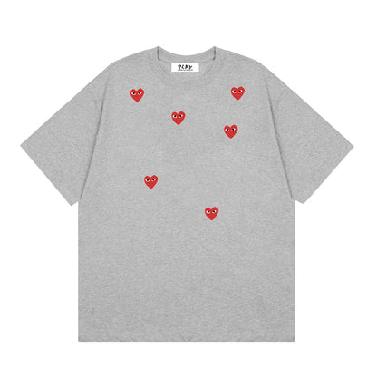 Play Classic Red Heart T-Shirt#44