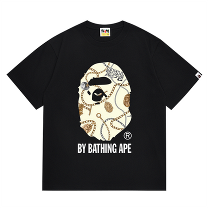BAPE Jewels Ape Head Men's Graphic T-Shirt - Black