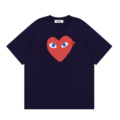 Play Classic Red Heart T-Shirt#08