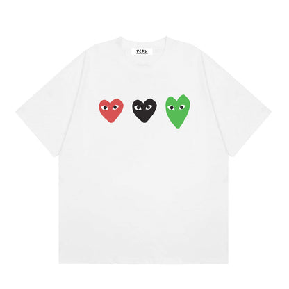 Play Classic Red Heart T-Shirt#42