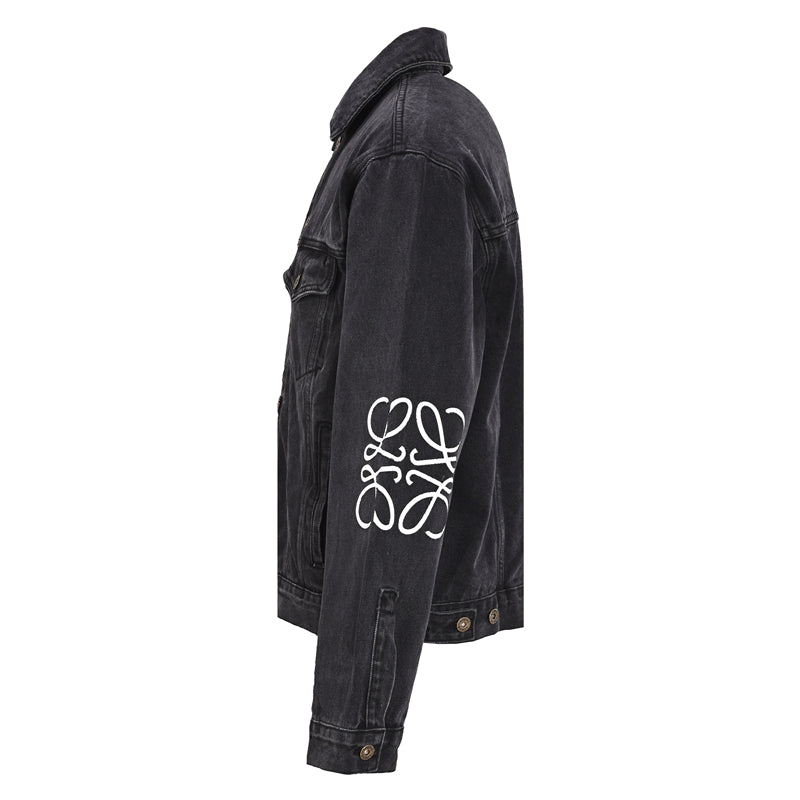 Lowe Embroidered Denim Jacket