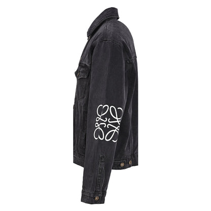 Lowe Embroidered Denim Jacket