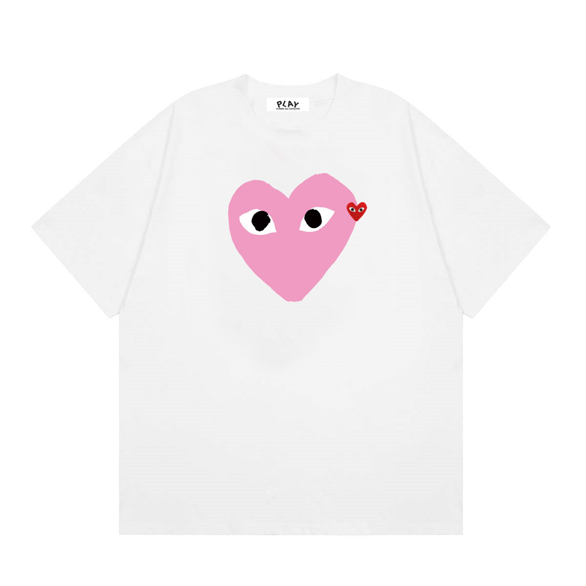 Play Classic Red Heart T-Shirt#30
