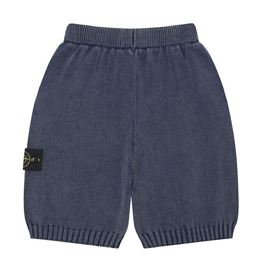 Stone Island Washed & Distressed Knit Shorts #2