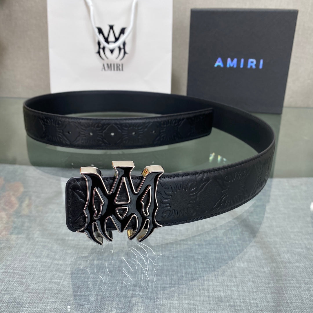 AMIRI Embossed Belt – Buckle #17
