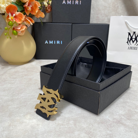 AMIRI Embossed Belt – Buckle #09