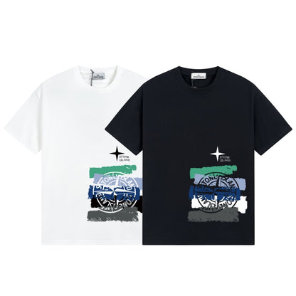ST0NE lSLAND Pure Cotton T-Shirt #49