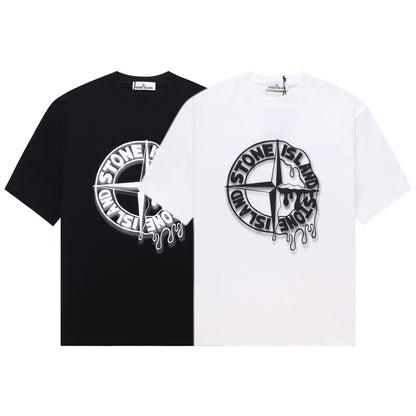 ST0NE lSLAND Pure Cotton T-Shirt #45