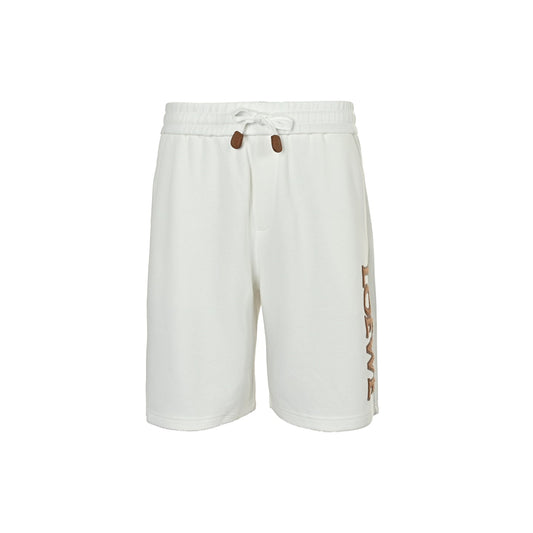 Lowe Terry Appliqué Lettering Shorts