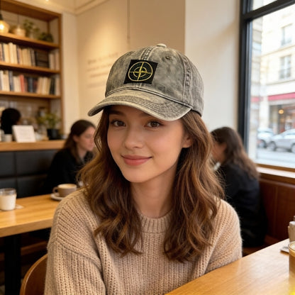 Stone Island Badge Unisex Baseball Cap #5