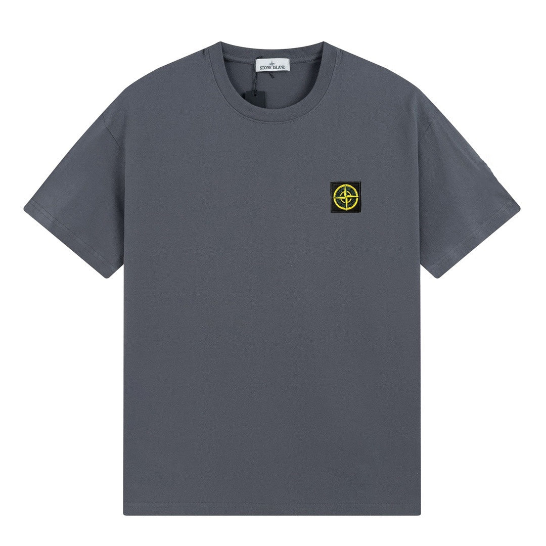 ST0NE lSLAND Pure Cotton T-Shirt #44