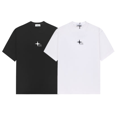 ST0NE lSLAND Pure Cotton T-Shirt #46