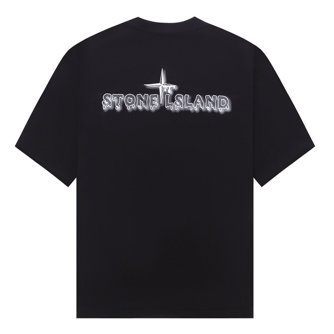 ST0NE lSLAND Pure Cotton T-Shirt #45