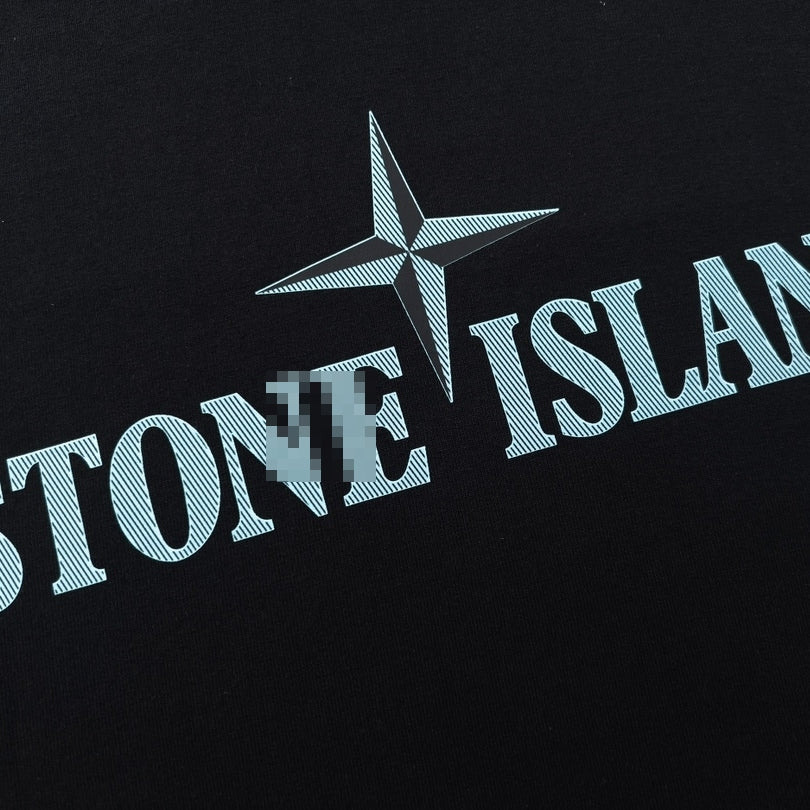 ST0NE lSLAND Pure Cotton T-Shirt #39