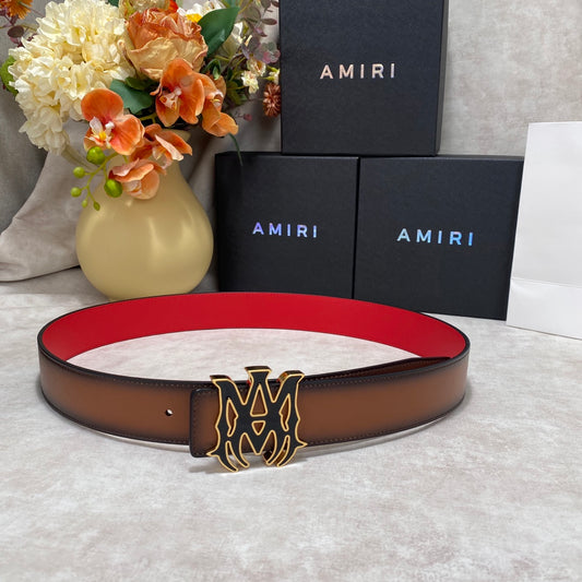 AMIRI Embossed Belt – Buckle #10