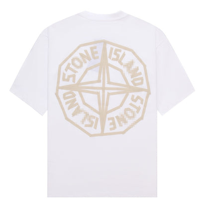 ST0NE lSLAND Pure Cotton T-Shirt #54