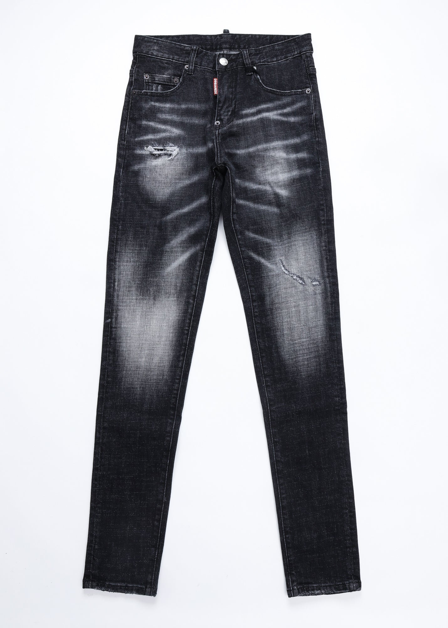 DSQ2 Jeans Black Ripped