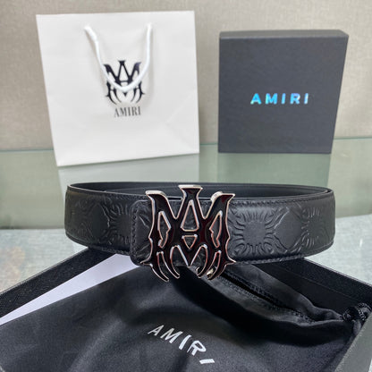 AMIRI Embossed Belt – Buckle #17