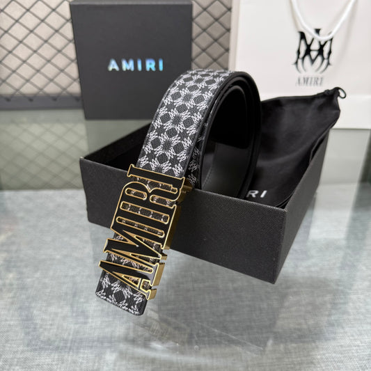 AMIRI Embossed Belt – Buckle #02