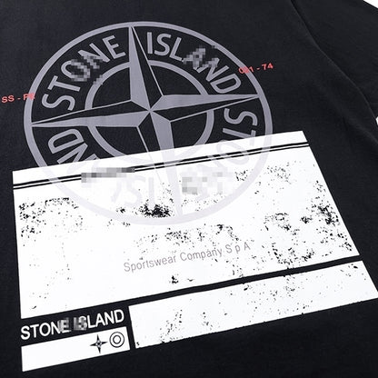 ST0NE lSLAND Pure Cotton T-Shirt #41