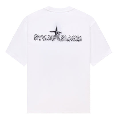 ST0NE lSLAND Pure Cotton T-Shirt #45