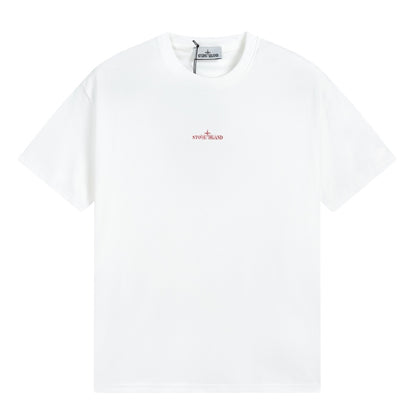ST0NE lSLAND Pure Cotton T-Shirt #37