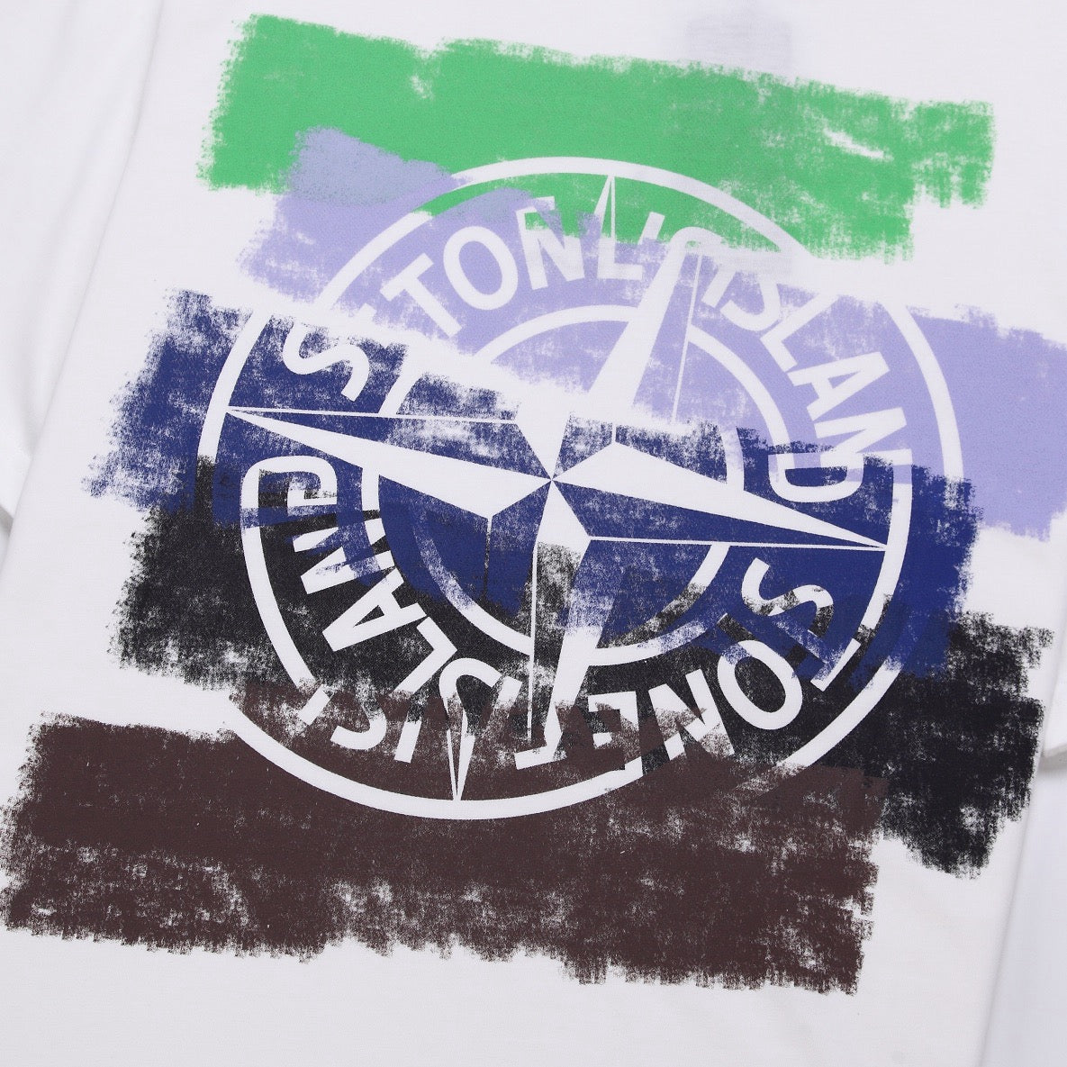 ST0NE lSLAND Pure Cotton T-Shirt #46