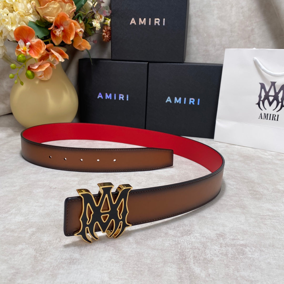 AMIRI Embossed Belt – Buckle #10