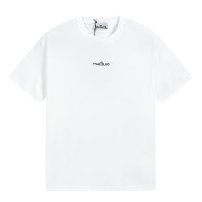 ST0NE lSLAND Pure Cotton T-Shirt #40