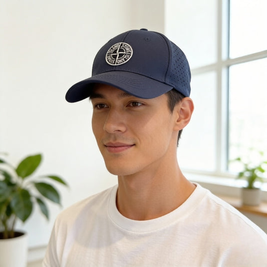 Stone Island Badge Unisex Baseball Cap #4