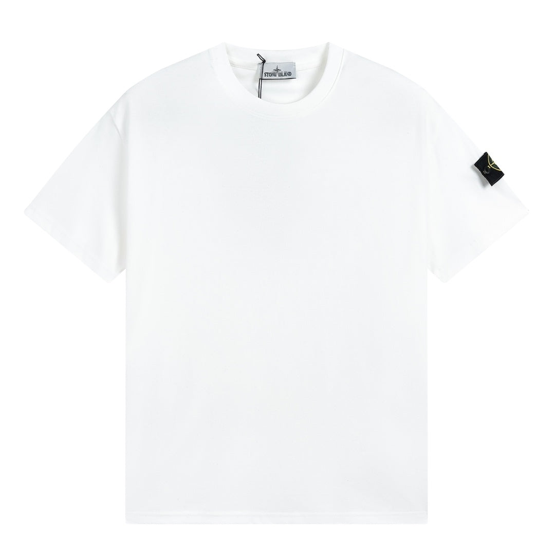 ST0NE lSLAND Pure Cotton T-Shirt #29