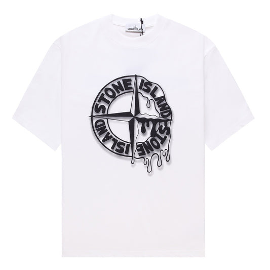ST0NE lSLAND Pure Cotton T-Shirt #45