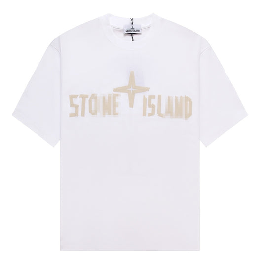 ST0NE lSLAND Pure Cotton T-Shirt #54