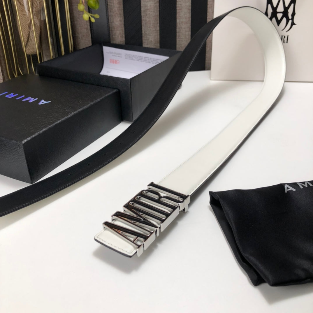 AMIRI Embossed Belt – Buckle #19