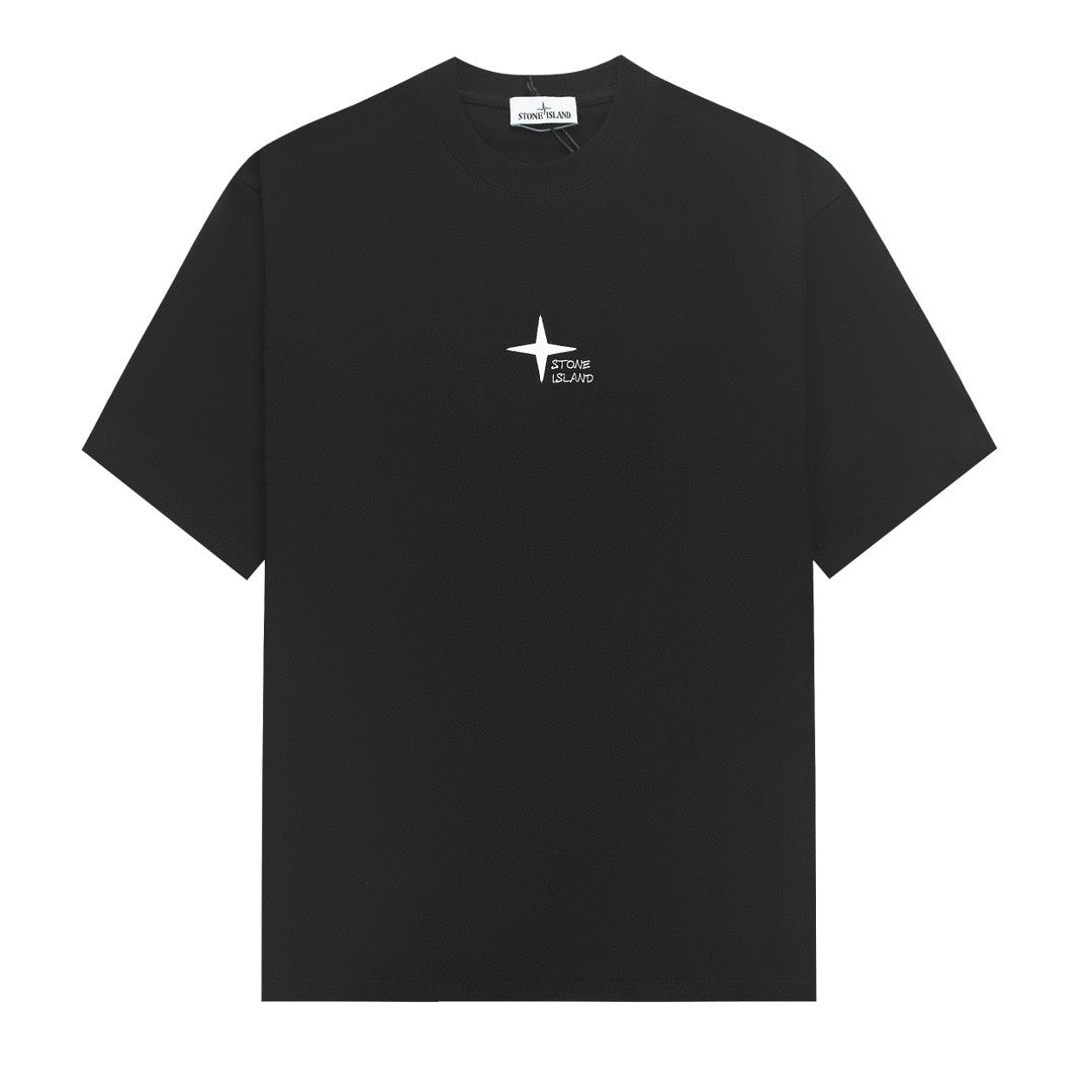 ST0NE lSLAND Pure Cotton T-Shirt #46