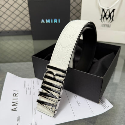 AMIRI Embossed Belt – Buckle#01