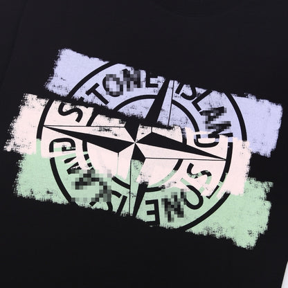 ST0NE lSLAND Pure Cotton T-Shirt #52