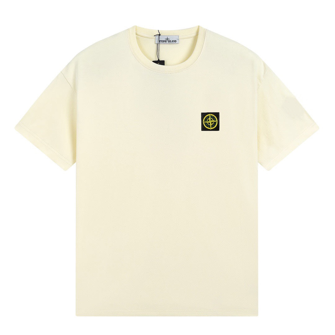 ST0NE lSLAND Pure Cotton T-Shirt #44