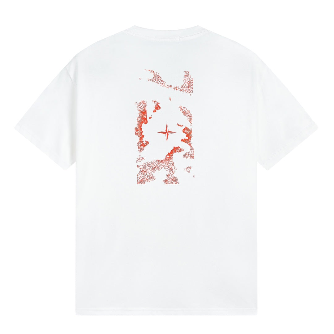 ST0NE lSLAND Pure Cotton T-Shirt #37