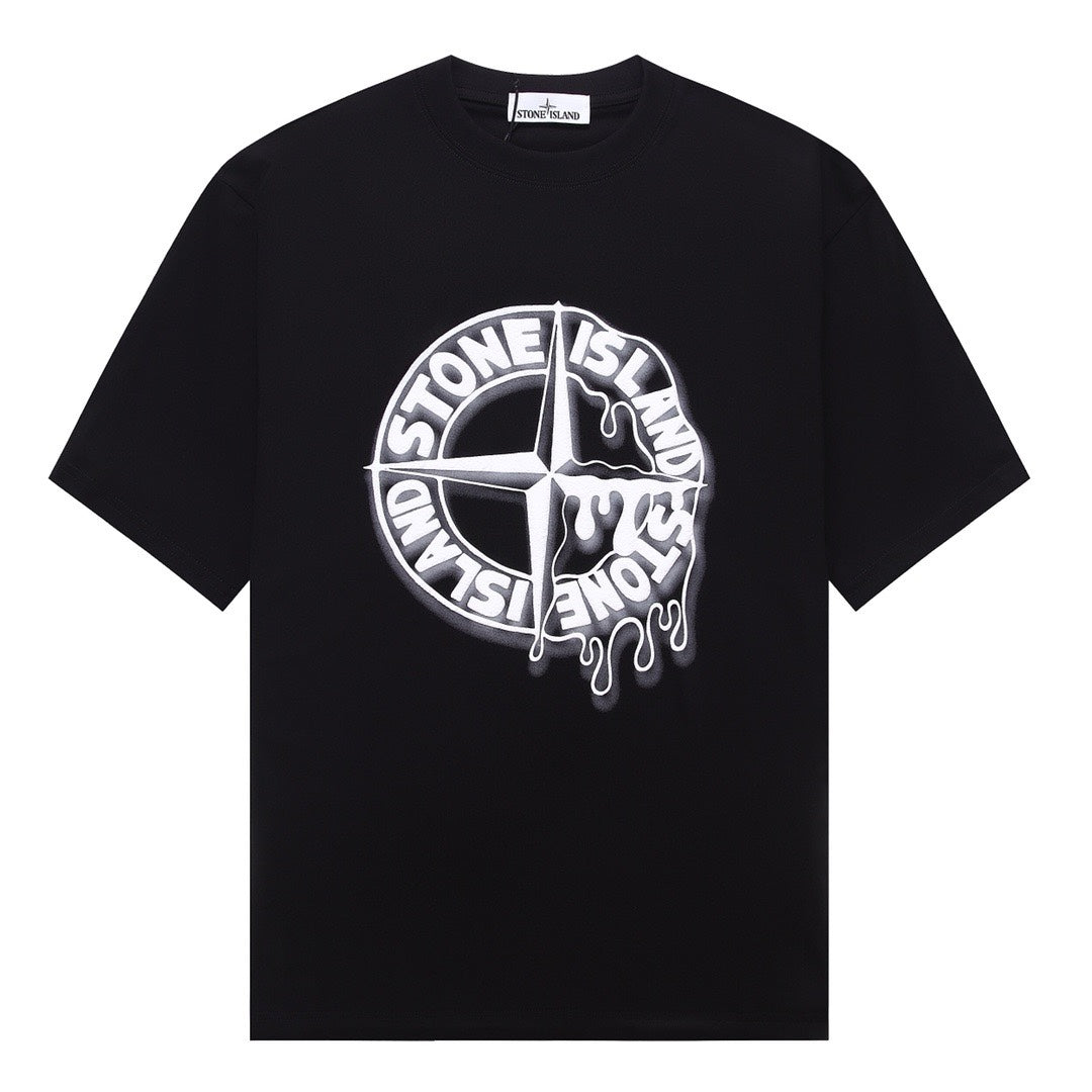 ST0NE lSLAND Pure Cotton T-Shirt #45