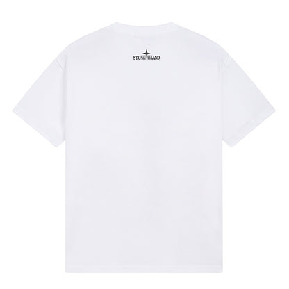 ST0NE lSLAND Pure Cotton T-Shirt #41