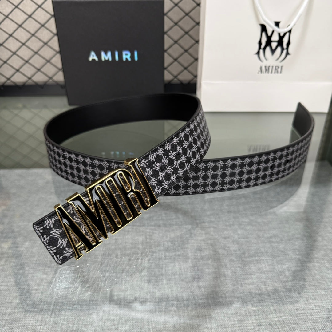 AMIRI Embossed Belt – Buckle #02