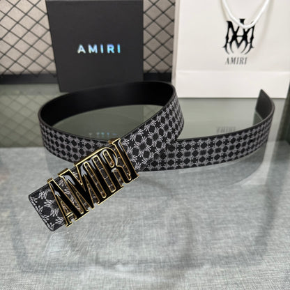 AMIRI Embossed Belt – Buckle #02